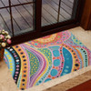 Australia Aboriginal Door Mat - Aboriginal Colourful Dots Art Inspired Door Mat