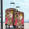 Australia Silvereye Luggage Cover - Silvereye and Gum Blossom Luggage Cover