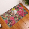 Australia Silvereye Door Mat - Silvereye and Gum Blossom Door Mat