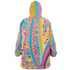 Australia Aboriginal Snug Hoodie - Aboriginal Colourful Dots Inspired Snug Hoodie