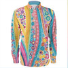 Australia Aboriginal Long Sleeve Shirts - Aboriginal Colourful Dots Inspired Long Sleeve Shirts