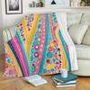 Australia Aboriginal Blanket - Aboriginal Colourful Dots Inspired Blanket