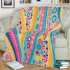 Australia Aboriginal Blanket - Aboriginal Colourful Dots Inspired Blanket
