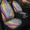 Australia Aboriginal Car Seat Covers - Aboriginal Colourful Dots Inspired Car Seat Covers
