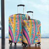 Australia Aboriginal Luggage Cover - Aboriginal Colourful Dots Inspired Luggage Cover