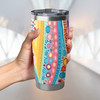 Australia Aboriginal Tumbler - Aboriginal Colourful Dots Inspired Tumbler