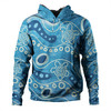 Australia Aboriginal Hoodie - River With Aboriginal Dot Art Inspired Hoodie