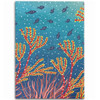 Australia Aboriginal Area Rug - Underwater Aboriginal Art Inspired Area Rug