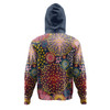 Australia Blooming Bright Flowers Hoodie - Blooming Bright Flowers Meadow Seamless Art Inspired Hoodie