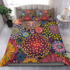 Australia Blooming Bright Flowers Bedding Set - Blooming Bright Flowers Meadow Seamless Art Inspired Bedding Set