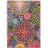 Australia Blooming Bright Flowers Area Rug - Blooming Bright Flowers Meadow Seamless Art Inspired Area Rug