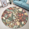 Australia Gumtree Round Rug - Australian Native Plants Round Rug