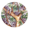 Australia Koala Round Rug - Sleep Little One Round Rug