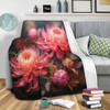 Australia Waratah Blanket - Waratah Oil Painting Abstract Ver1 Blanket