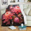 Australia Waratah Blanket - Waratah Oil Painting Abstract Ver1 Blanket