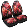 Australia Waratah Car Seat Covers - Waratah Oil Painting Abstract Ver1 Car Seat Covers