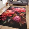 Australia Waratah Area Rug - Waratah Oil Painting Abstract Ver1 Area Rug