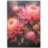 Australia Waratah Area Rug - Waratah Oil Painting Abstract Ver1 Area Rug