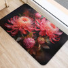 Australia Waratah Door Mat - Waratah Oil Painting Abstract Ver1 Door Mat