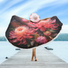 Australia Waratah Beach Blanket - Waratah Oil Painting Abstract Ver1 Beach Blanket