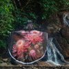 Australia Waratah Beach Blanket - Waratah Oil Painting Abstract Ver1 Beach Blanket