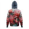 Australia Waratah Hoodie - Waratah Oil Painting Abstract Ver4 Hoodie