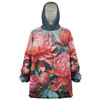 Australia Waratah Snug Hoodie - Waratah Oil Painting Abstract Ver4 Snug Hoodie