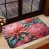 Australia Waratah Door Mat - Waratah Oil Painting Abstract Ver4 Door Mat