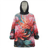 Australia Waratah Snug Hoodie - Waratah Oil Painting Abstract Ver5 Snug Hoodie