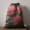 Australia Waratah Drawstring Bag - Waratah Flowers Fine Art Ver1 Drawstring Bag