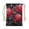 Australia Waratah Drawstring Bag - Waratah Flowers Fine Art Ver2 Drawstring Bag