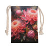 Australia Waratah Drawstring Bag - Waratah Oil Painting Abstract Ver1 Drawstring Bag