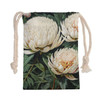 Australia Waratah Drawstring Bag - White Waratah Flowers Fine Art Ver2 Drawstring Bag