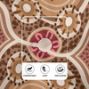 Australia Aboriginal Rugby Jersey - Aboriginal Dot Art Style Inspired Design Rugby Jersey