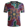 Australia Aboriginal Rugby Jersey - Aboriginal Dot Art Color Inspired Design Rugby Jersey