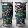 Australia Aboriginal Tumbler - Dot Painting Art Tumbler