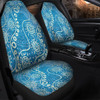 Australia Aboriginal Car Seat Covers - River Scene in Aboriginal Dot Art Style Car Seat Covers