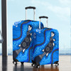 Australia Aboriginal Luggage Cover - Platypus Art Luggage Cover