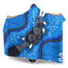 Australia Aboriginal Hooded Blanket - Platypus Art Hooded Blanket