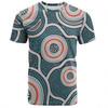 Australia Aboriginal T-shirt - Aboriginal Dot Art Style T-shirt