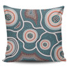 Australia Aboriginal Pillow Covers - Aboriginal Dot Art Style Pillow Covers