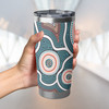 Australia Aboriginal Tumbler - Aboriginal Dot Art Style Tumbler