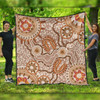 Australia Aboriginal Quilt - Aboriginal Dot Design Artwork Quilt