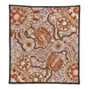 Australia Aboriginal Quilt - Aboriginal Dot Design Artwork Quilt