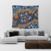 Australia Aboriginal Tapestry - Aboriginal Flowers Art Tapestry