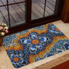 Australia Aboriginal Door Mat - Aboriginal Flowers Art Door Mat