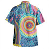 Australia Aboriginal Hawaiian Shirt - Dots Pattern And Vivid Pastel Colours Hawaiian Shirt