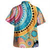 Australia Aboriginal Hawaiian Shirt - Colorful Pattern And Dots Art Hawaiian Shirt