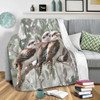 Australia Kookaburra Blanket - Kookaburra Artwork Blanket