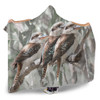 Australia Kookaburra Hooded Blanket - Kookaburra Artwork Hooded Blanket